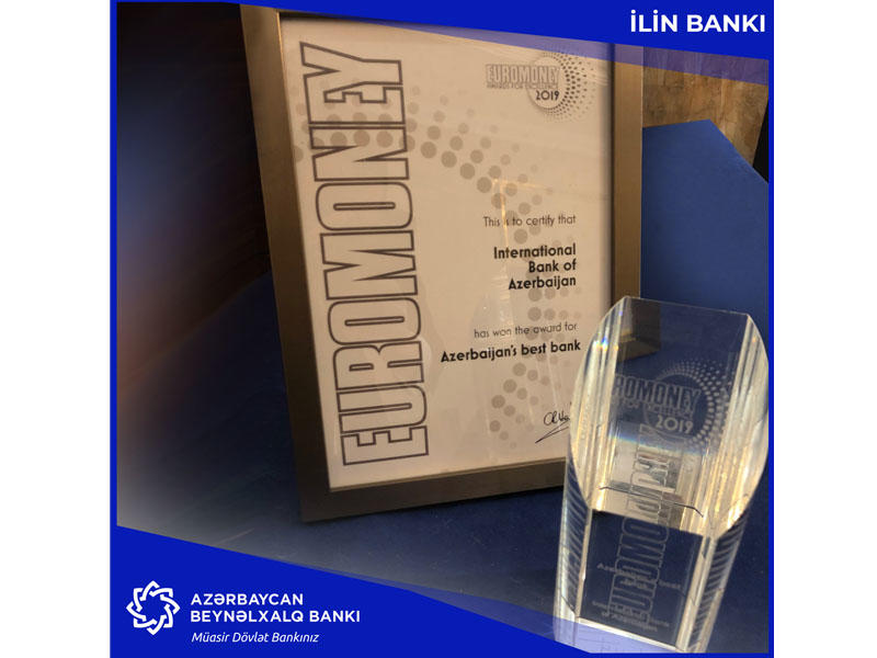 "Euromoney" Azərbaycan Beynəlxalq Bankını ilin ən yaxşı bankı seçdi!