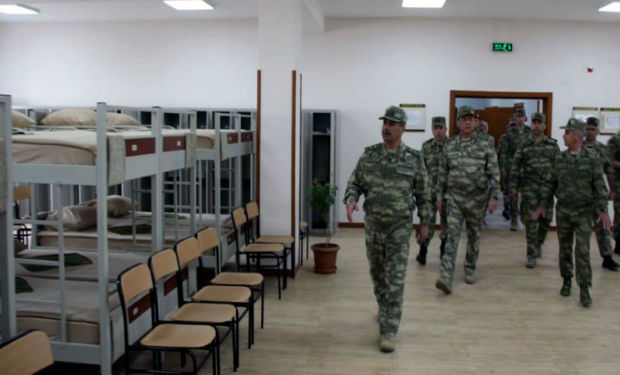Zakir Həsənov yeni hərbi hissənin açılışında — FOTOLAR