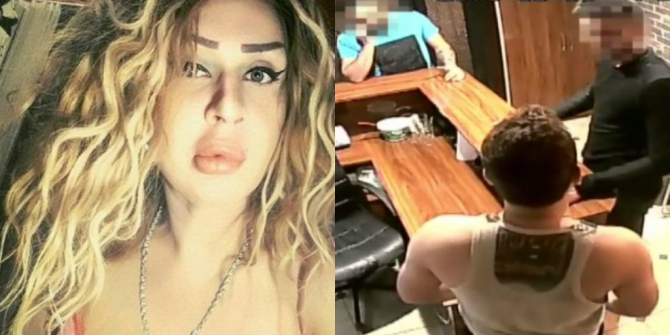 Öldürülən azərbaycanlı transseksualın oteldə iranlı kişi ilə SON GÖRÜNTÜLƏRİ (VİDEO)