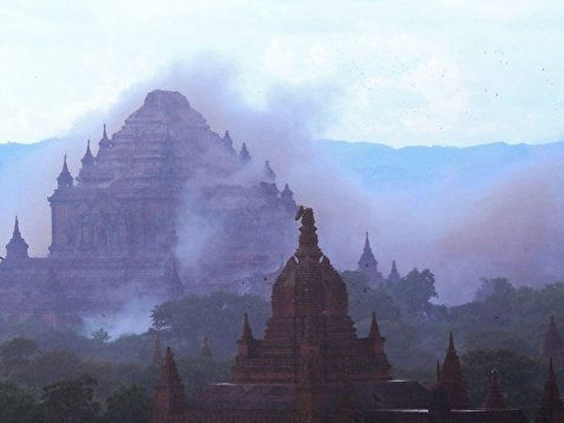 Myanmada dəhşətli partlayış: 16 ölü, 48 yaralı