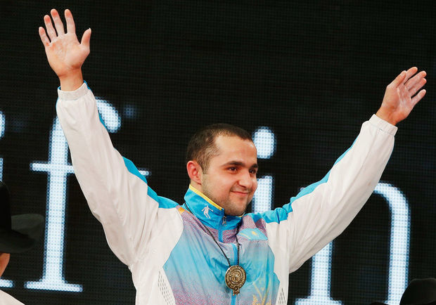 Azərbaycanlı atlet dünya çempionatında Qazaxıstana medal qazandırdı