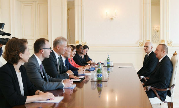 İlham Əliyev Avropa İnvestisiya Bankının vitse-prezidentini qəbul etdi