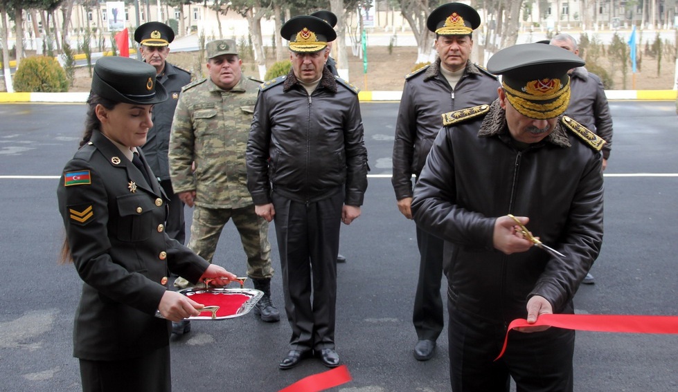 Zakir Həsənov hərbi obyektlərin açılışında — FOTO/VİDEO