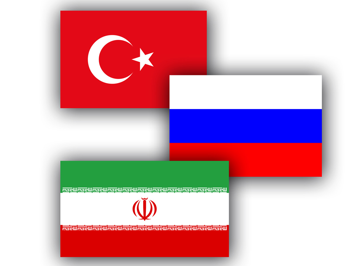 Rusiya, İran və Türkiyə Suriyadakı vəziyyəti müzakirə edirlər