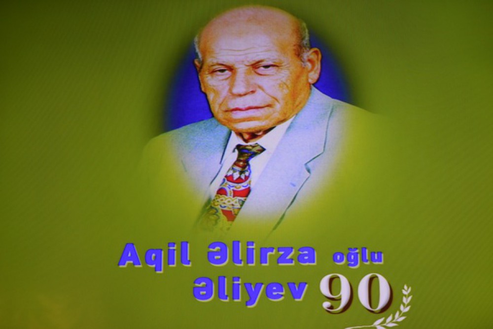 Tibb Universitetində AMEA-nın müxbir üzvü, professor Aqil Əliyevin 90 illik yubileyi qeyd edilib