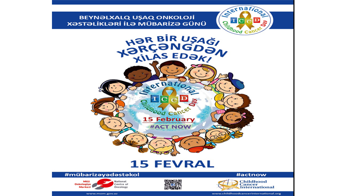 Bu gün Beynəlxalq Uşaq Onkoloji Xəstəlikləri ilə Mübarizə Günüdür