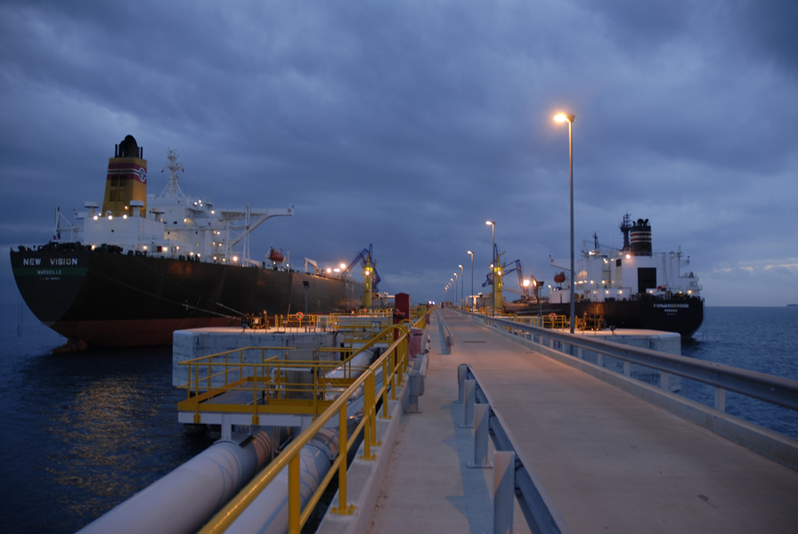 Ötən il Novorossiysk limanından 1,2 mln. ton xam neft ixrac edilib
