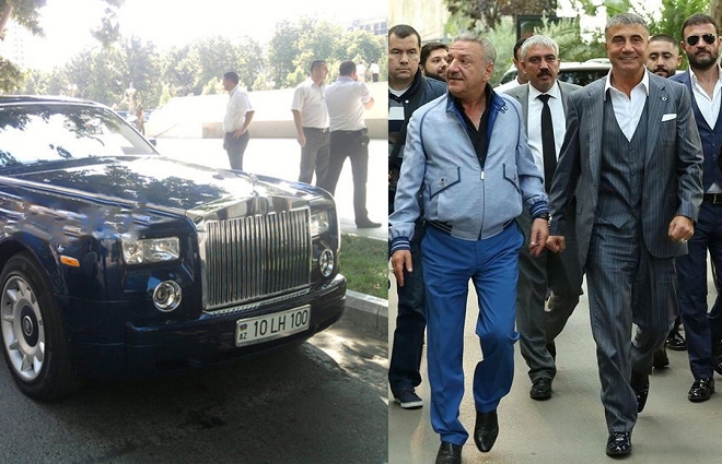 Mafiya başçısı Azərbaycan nömrəli “Rolls-Royce”la Telman İsmayılovun evinə getdi - VİDEO