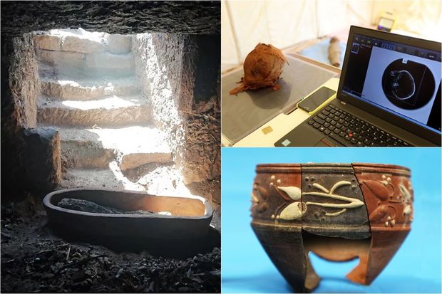 Arxeoloqlar Misirdə içərisində mumiyalar olan unikal qurbangah aşkar ediblər - FOTO