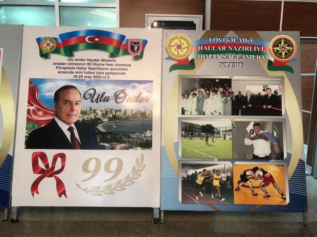 Heydər Əliyevin 99-cu ildönümünə həsr olunmuş mini futbol çempionatına yekun vurulub - FOTO