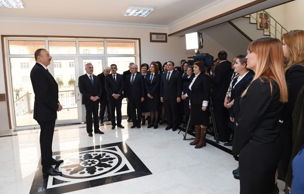 Prezident İlham Əliyev: Naxçıvanda istehsal olunan mallar dünya bazarlarına rahatlıqla çıxa biləcək