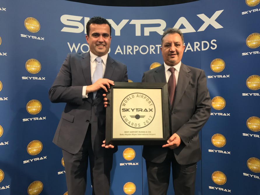 Heydər Əliyev Beynəlxalq Aeroportu postsovet məkanında ən yaxşı hava limanı adına layiq görülüb