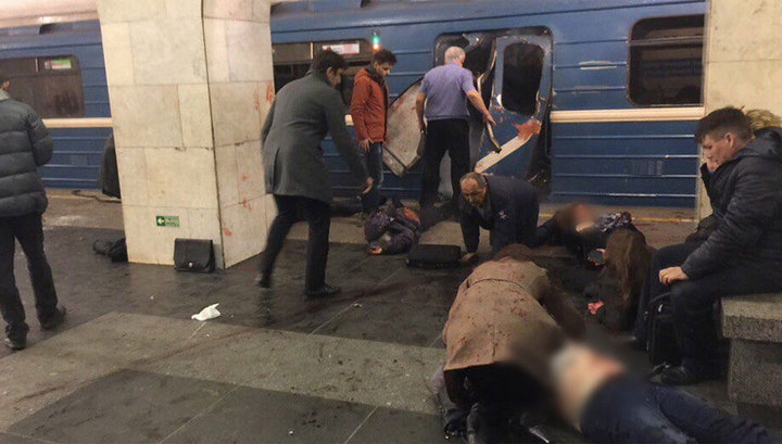 Sankt-Peterburq metrosunda partlayış nəticəsində 10 nəfər ölüb, 50-dən çox insan yaralanıb - YENİLƏNİB