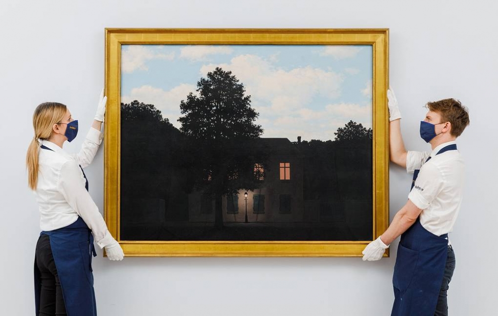 “Sotheby's” hərrac evi Rene Maqrittin əsərini 60 milyon dollara satışa çıxaracaq