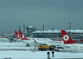 İstanbul hava limanında uçuşlar təxirə salınıb